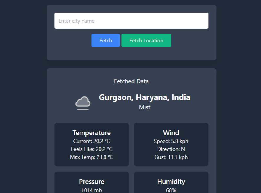 Weather App